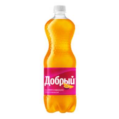 Добрый лимонад Манго-Маракуйя 1 литр 12 штук в упаковке