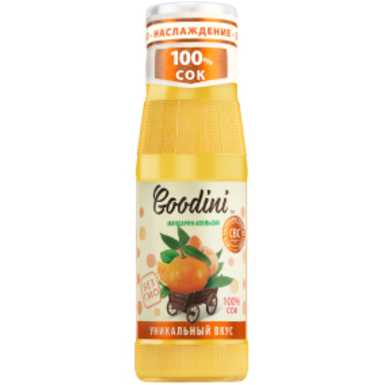 Сок Goodini Мандарин-Апельсин 0,25 литра 8 штук в упаковке