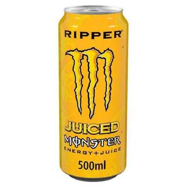Монстр RIPPER (Ананас) 0,5 литра 12 штук в упаковке