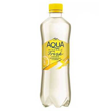 Аква Минерале Фреш Лимон 0.5 литра 12 штук в упаковке