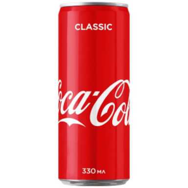 Кока Кола 0,33 литра жб 24 шт в упаковке Беларусь