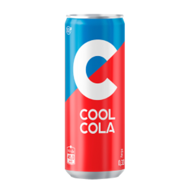Cool Cola 0,33л жб 12 штук в упаковке