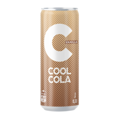 Cool Cola Vanilla 0,33 литра жб 12 штук в упаковке