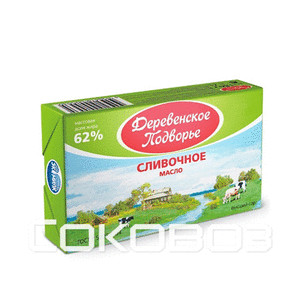 Масло Деревенское подворье Озерецкий МК 62,5% 180г (30шт.)